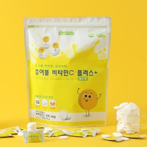 [카톤] 츄어블 비타민C 플러스 레몬맛 180정-10봉